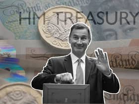 Jeremy Hunt says high government borrowing has come about as a result of Covid-19 and the energy crisis (images: AFP/Getty Images)