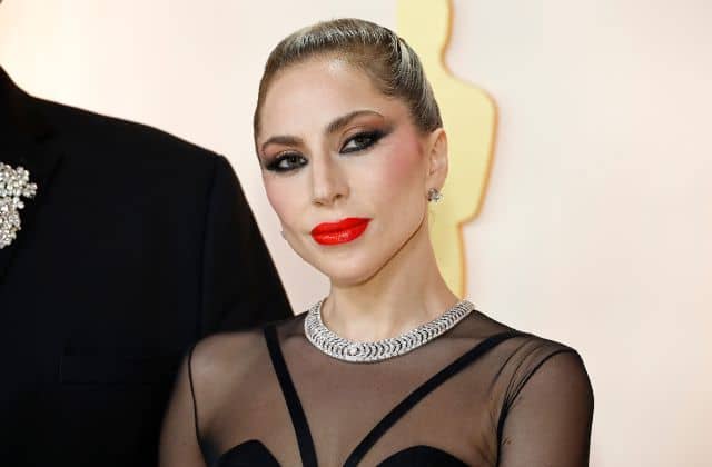  Lady Gaga attends the 95th Annual Academy Awards on March 12, 2023 in Hollywood, California. 