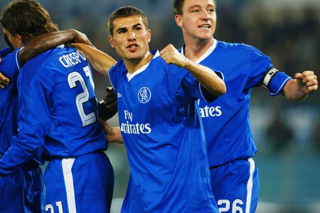 Adrian Mutu was released by Chelsea in 2004. (Getty Images)