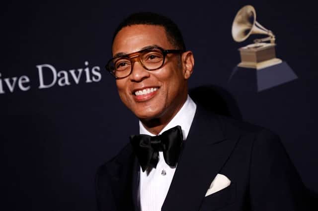 US television journalist Don Lemon arrives for the Recording Academy and Clive Davis pre-Grammy gala at the Beverly Hilton hotel in Beverly Hills, California on February 4, 2023.  (Photo by MICHAEL TRAN/AFP via Getty Images)