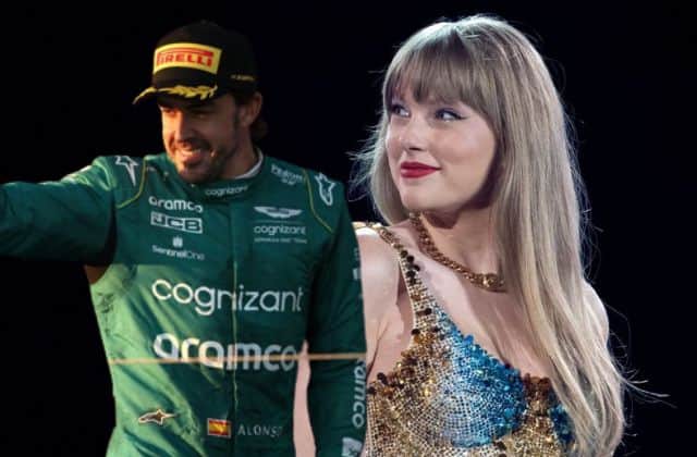 Fernando Alonso and Taylor Swift reportedly have been seeing each other since they split from their respective partners (Pic:Getty)