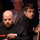 Ronnie O’Sullivan has a date with Belgium's Luca Brecel at Sheffield's Crucible Theatre - Credit: Getty Images
