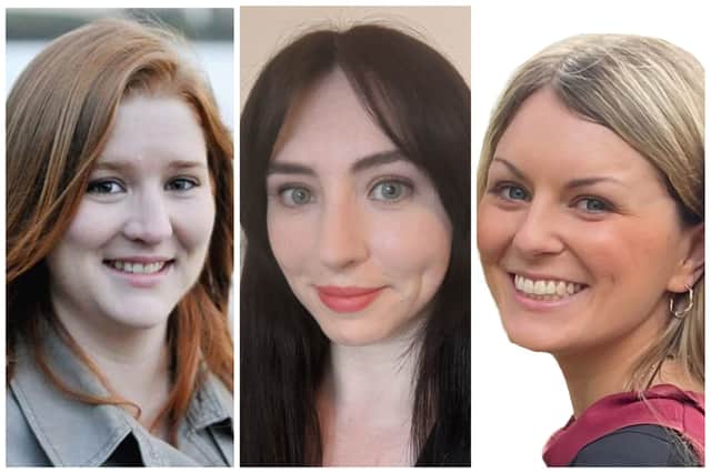 Claire Wilde, Harriet Clugston and Imogen Howse will be representing NationalWorld in the AOP Awards 2023