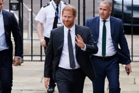 Prince Harry, Duke of Sussex, arrives at the Royal Courts of Justice on 30 March 2023 (Photo: Belinda Jiao/Getty Images)
