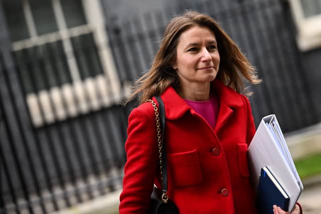 Culture Secretary Lucy Frazer has said the Gambling White Paper will ’redress the power imbalance between punters and operators’ (Photo: JUSTIN TALLIS/AFP via Getty Images)
