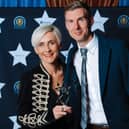 NationalWorld podcast producer Kelly Crichton and digital production editor James Trembath at the Publisher Podcast Awards (Image: Amy Cooke Photography)