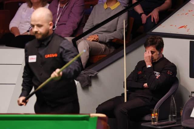 Belgium’s Luca Brecel came from 10-6 down to make the World Snooker Championship semi-finals