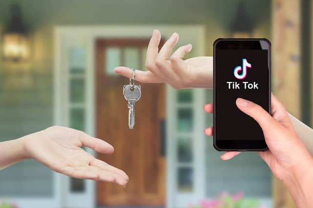 People are buying and selling houses on social media sites such as TikTok, Instagram, Facebook and Youtube.