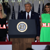 Ivanka (left) and Melania (right) have been noticeably absent during Donald Trump's legal battles as of late (Credit: Getty Images)