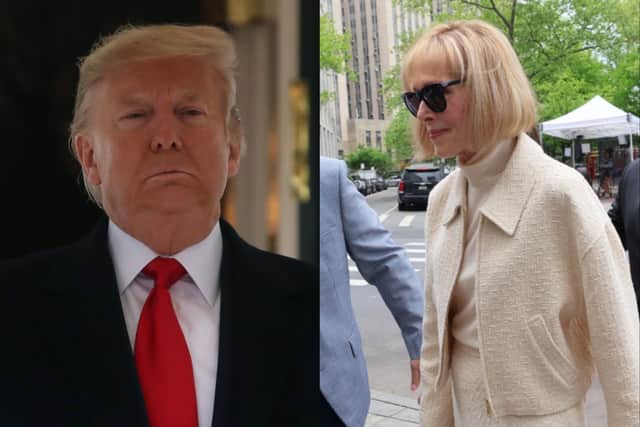 E Jean Carroll has sued former US President Donald Trump for rape under New York’s new Adult Survivors Act. Credit: Getty Images