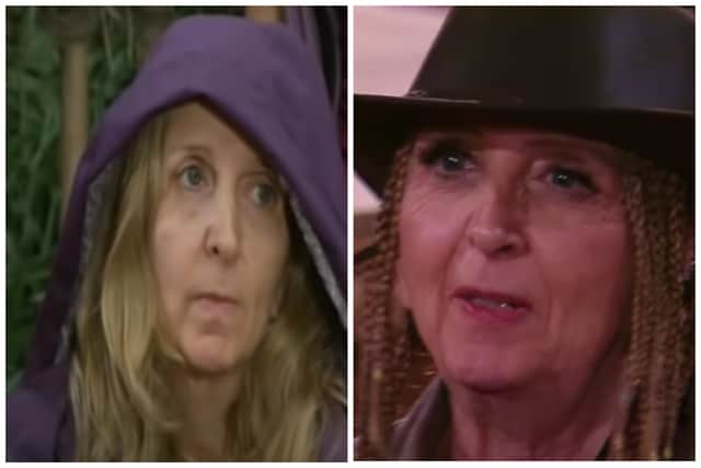Gillian McKeith was a late arrival on the opening episode of I'm A Celeb all-stars. (YouTube)