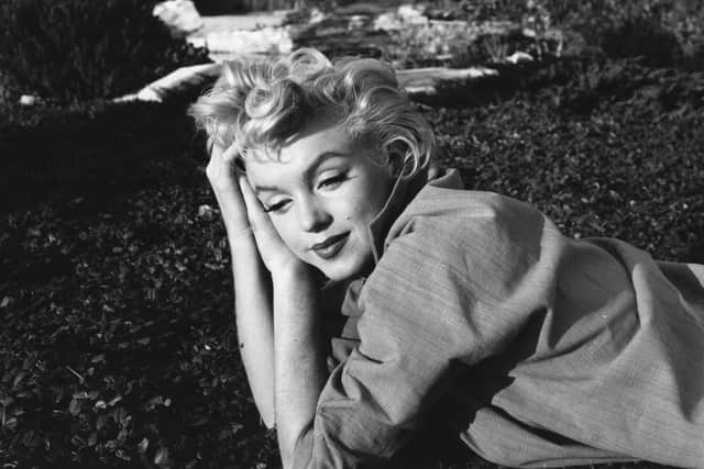 1954:  A wistful Marilyn Monroe (Norma Jean Mortenson or Norma Jean Baker, 1926 - 1962).  (Photo by Baron/Hulton Archive/Getty Images)