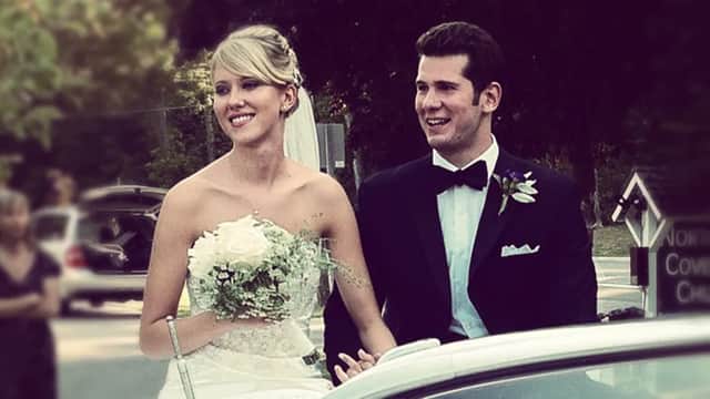 Steven Crowder and wife Hilary on their wedding day in August 2012 (Photo: Fox News/Steven Crowder)