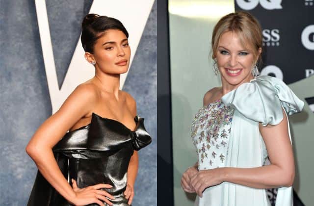 Kylie Minogue and Kylie Jenner faced a court battle in 2014 after Jenner tried to trademark the name (Pic:Getty)