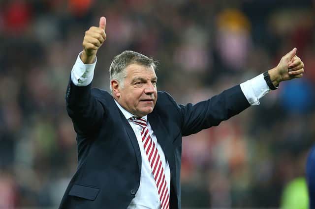 Sam Allardyce may be joining Leeds United after they are set to sack Javi Garcia (Pic:Getty)