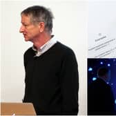 Computer scientist Geoffrey Hinton (left) has warned about the potential dangers of AI (Photos: Eviatar Bach/Wikimedia Commons/Getty Images)