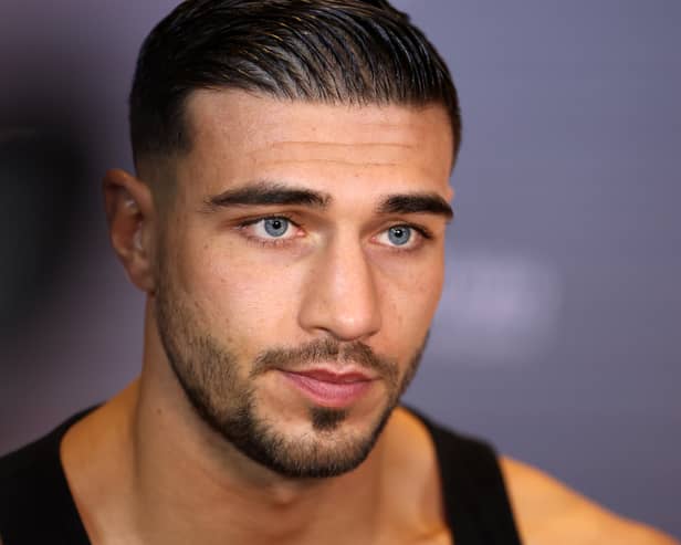 Tommy Fury has announced he’s going to star in his first film, ‘The Debt Inherited’. (Photo by Francois Nel/Getty Images)