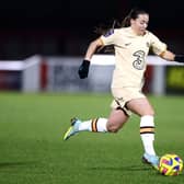 Chelsea’s Fran Kirby in FA Continental Tyres League Cup semi-final in February 2023
