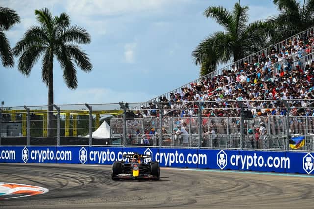Red Bull’s Max Verstappen during Miami Grand Prix