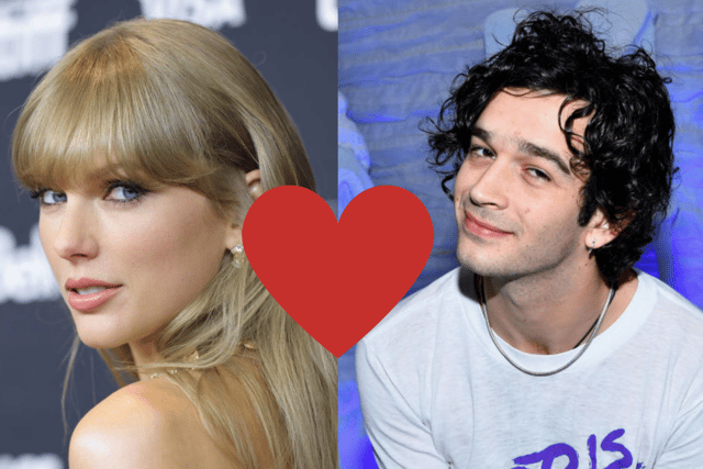 Taylor Swift and Matt Healy are 'madly in love' - Credit: Getty / Graphic by Ethan Evans