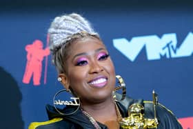 Missy Elliott poses in the Press Room during the 2019 MTV Video Music Awards at Prudential Center on August 26, 2019 in Newark, New Jersey. (Photo by Roy Rochlin/Getty Images for MTV