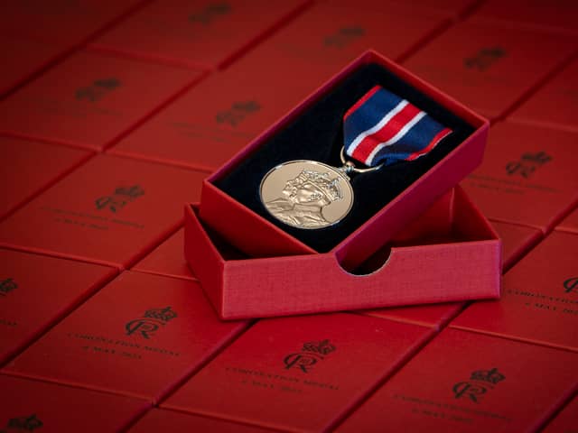 More than 400,000 people will be awarded the Coronation Medal (Photo: DCMS/PA Wire)
