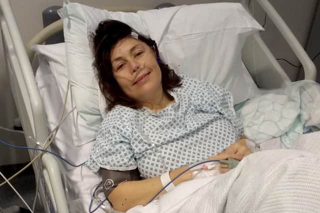 Sam Wells discovered she had a brain tumour after forgetting why she was shopping (Photo: Brain Tumour Research / SWNS)