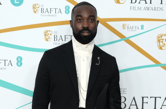  Paapa Essiedu attends the EE BAFTA Film Awards 2023 at The Royal Festival Hall on February 19, 2023 