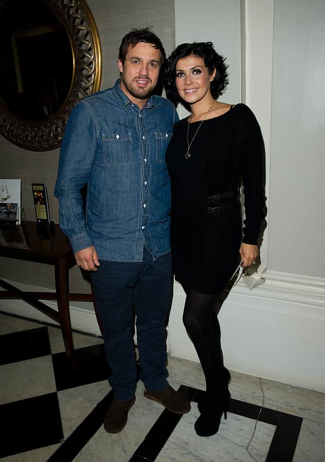 Jamie Lomas and Kym Marsh arrives at the afterparty of 'Michael Jackson: The Life Of An Icon' at the Connaught Rooms on November 2, 2011 in London, England. (Photo by Ian Gavan/Getty Images)