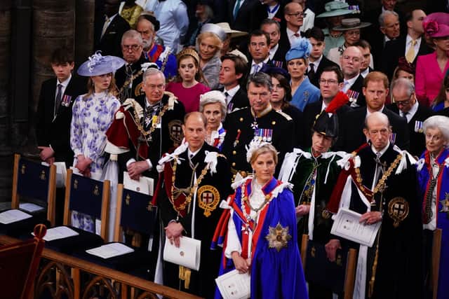 he Duke of Sussex has been relegated to third row for the coronation service (Photo: Getty Images)