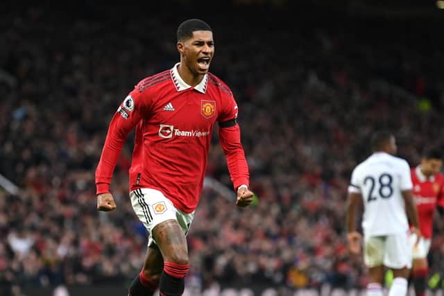 Marcus Rashford has been in great form for Manchester United this season. (Getty Images)