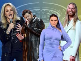 Left to right, Bonnie Tyler, James Newman, Mae Muller and Sam Ryder have all represented the UK in recent years. Image: NationalWorld/Kim Mogg/Getty