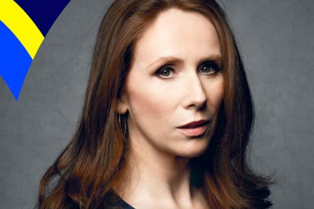 Catherine Tate will be the person to deliver the results of the UK’s National Jury live from Liverpool during the Grand Final (Photo: BBC)