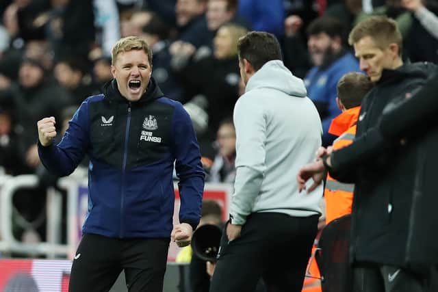 Eddie Howe has enjoyed a strong season with Newcastle. (Getty Images)