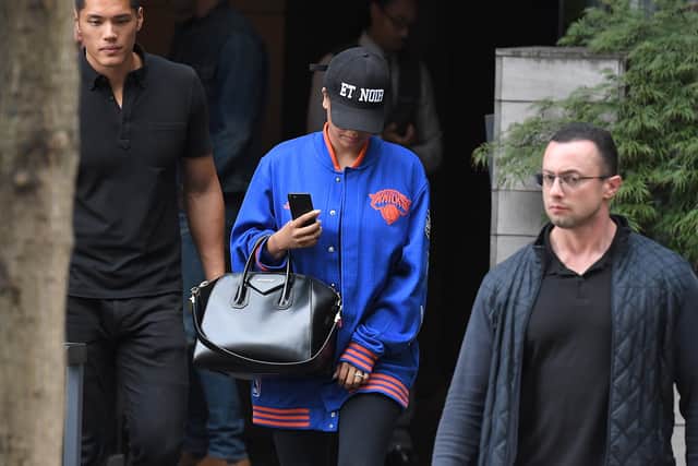 .Kardashian, a US reality television star, was tied up and robbed at gunpoint earlier on Monday at a luxury Paris residence by robbers who made off with millions in jewellery./ AFP / Angela Weiss        (Photo credit should read ANGELA WEISS/AFP via Getty Images)