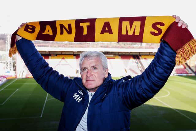 Former Man City manager Mark Hughes is hoping to lead Bradford City to glory. (Getty Images)