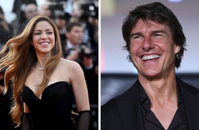 Tom Cruise and Shakira have been friends for a number of years (Pic:Getty)