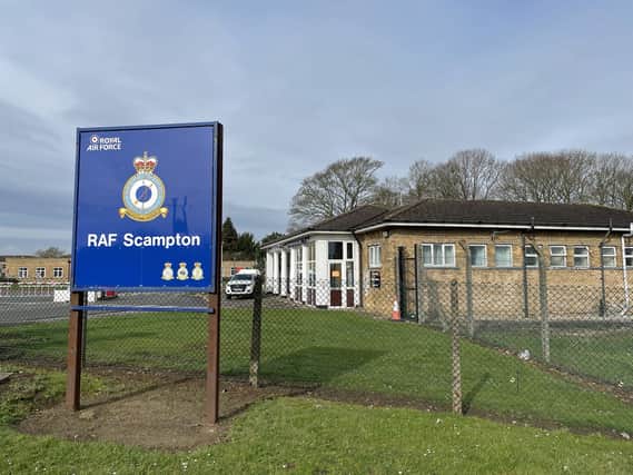 RAF Scampton, in Lincoln. The local council has lost first round of a legal fight over plans to house asylum-seekers at the ex-RAF base (Photo: PA)