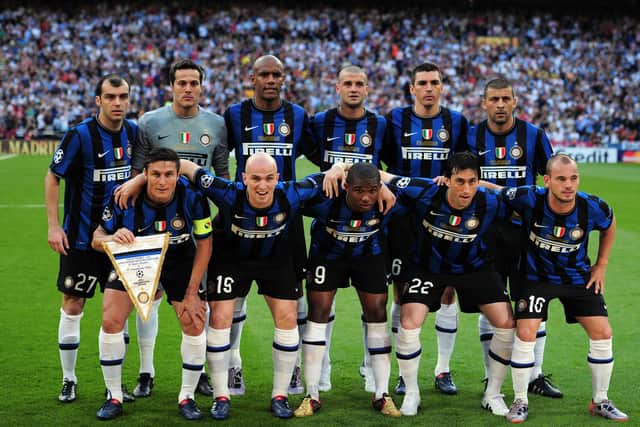 A star-studded Inter Milan team lifted the Champions League in 2010. (Getty Images)