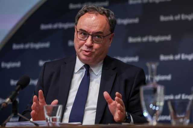 Bank of England governor Andrew Bailey expects inflation will fall sharply over the rest of 2023 (image: Getty Images)