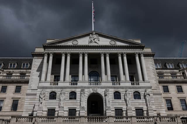 The Bank of England hiked interest rates to 5.25% in early August (image: Getty Images)