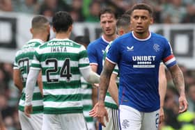 James Tavernier following Celtic’s win over Rangers in Scottish Cup semi-final