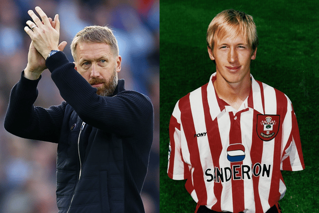 Saints alumnni Graham Potter, former Chelsea and Brighton manager, is my ideal candidate to lead Southampton FC in the Sky Bet Championship - Credit: Getty