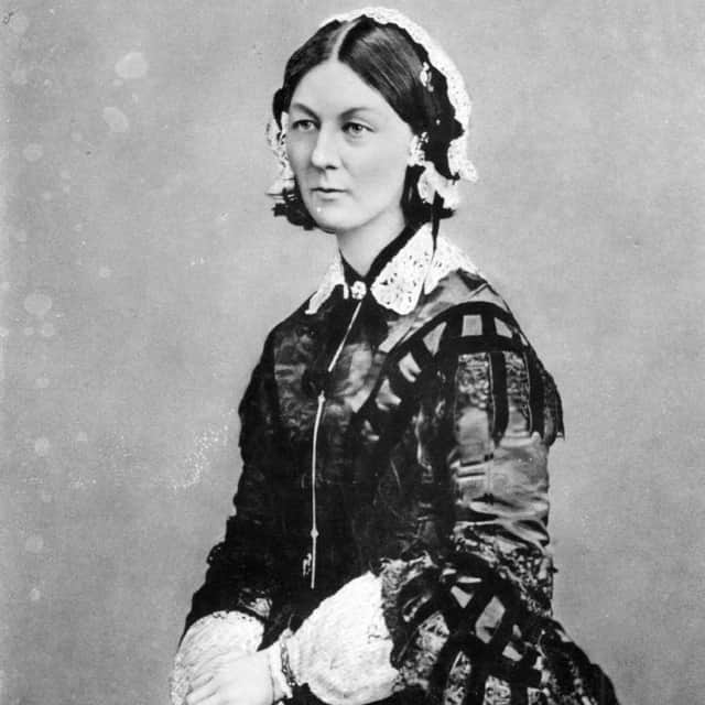English nursing pioneer, healthcare reformer and Crimean War heroine, Florence Nightingale (1820 - 1910).   (Photo by London Stereoscopic Company/Hulton Archive/Getty Images)