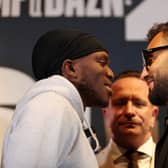 Joe Fournier (R) and KSI. Picture: Alex Pantling/Getty Images