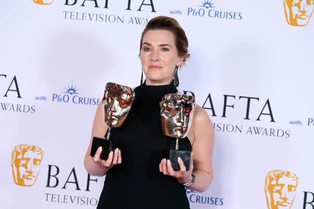Kate Winslet picked up the Best Actress accolade and also another award for her I Am Ruth (Pic:Getty)