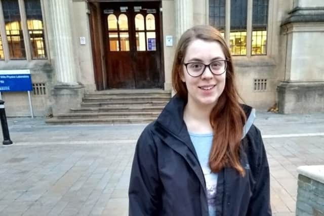 Natasha  Abrahart,  a university student from Nottingham, who tragically took her own life while studying at the University of Bristol in 2018.
