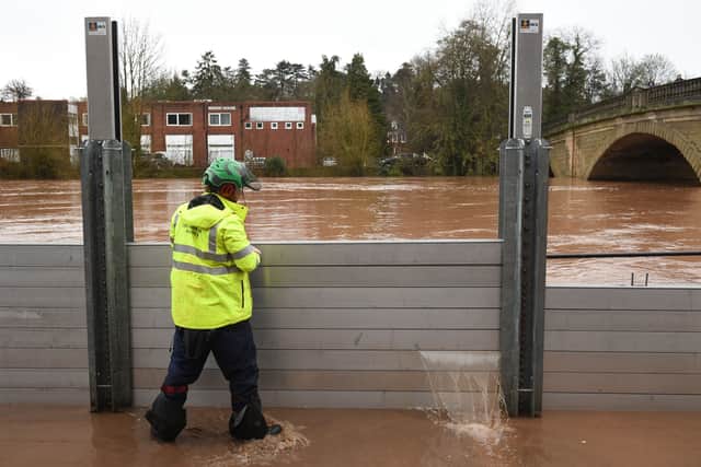 Government slams ‘untrue’ claims it’s pulling £50m flood defence scheme. (Photo: AFP via Getty Images) 