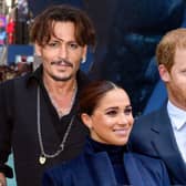 Johnny Depp has clinched a $20 million deal with Dior that Harry and Meghan were allegedly hoping for (Pic:Getty)