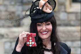 Hilary Devey left no money in her will despite an estimated fortune of £80million. She had a son named Mevlit. (Photo by Steve Parsons - WPA Pool/Getty)